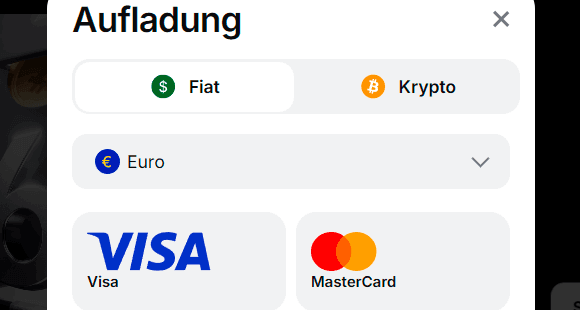 Tätigen Sie eine Einzahlung und beginnen Sie zu spielen