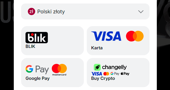 Wpłać środki i rozpocznij grę