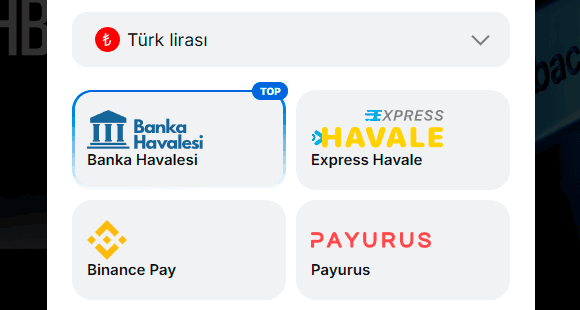Para yatırın ve oynamaya başlayın